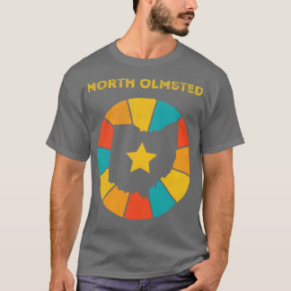 Camiseta North Olmsted Ohio Vintage - Vintage angustiada So