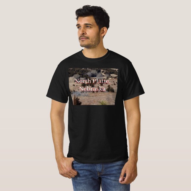 Camiseta North Platte, Nebraska (Frente Completa)
