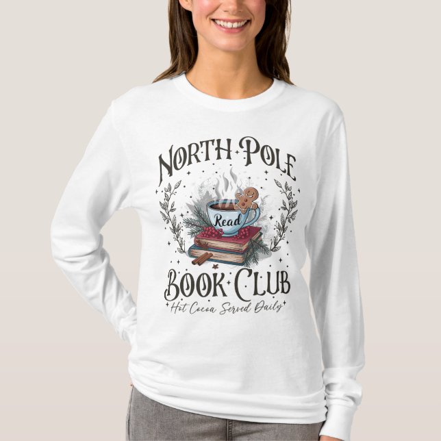 Camiseta North Pole Christmas Personalized  (Frente)