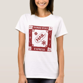 Camiseta North Pole Postage Stamp