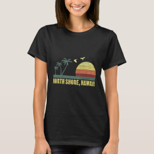 Camiseta North Shore Oahu Havaí Lembrança Surfando Havaiano