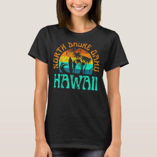 Camiseta North Shore Oahu Hawaii Surf Beach Surfer Waves Gi