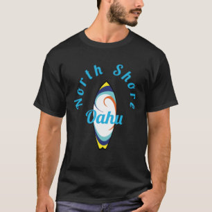 Camiseta North Shore Oahu Hawaiian Beach Wave Surfing Parad