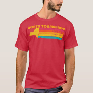 Camiseta North Tona New York Vintage desapontou Souvenir