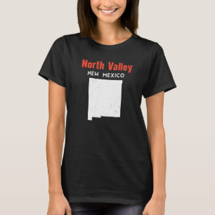 Camiseta North Valley Usa State America Viagem Novo Mexican