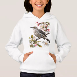 Camiseta Northern Mockingbird Surrounded by Apple Blossom