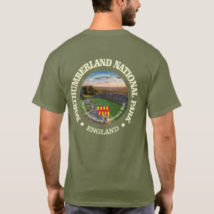 Camiseta Northumberland National Park, Inglaterra.