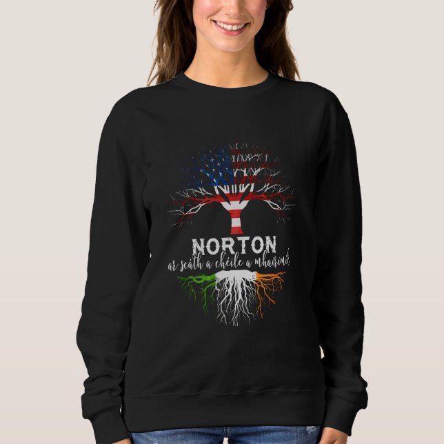 Camiseta Norton Irish Family Name Shirt Roots (Frente)