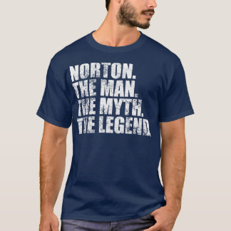 Camiseta Norton Norton Nome da família Norton sobrenome Nor