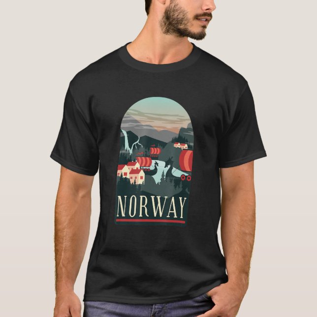 Camiseta Noruega (Frente)