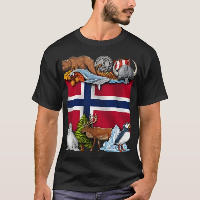 Camiseta Noruega (Frente)