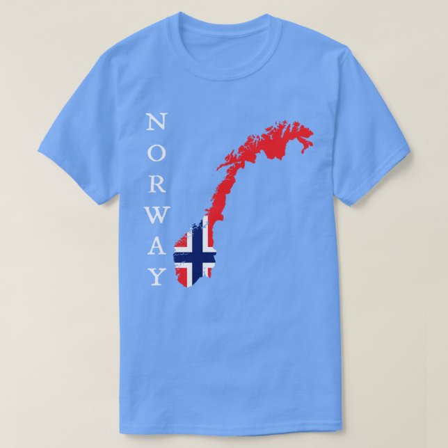 Camiseta Noruega (Frente do Design)