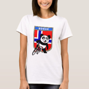 Camiseta Noruega - Ciclismo Panda
