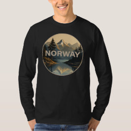 Camiseta Noruega Escandinávia Europa