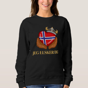 Camiseta Noruega I Coração da Noruega I Bandeira da Noruega