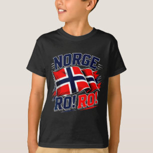 Camiseta Noruega norge bandeira vintage fã de futebol norue
