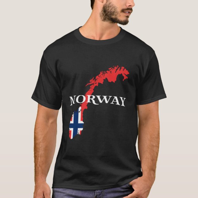Camiseta Noruega Noruega S (Frente)