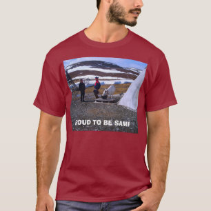 Camiseta Noruega, orgulhosa ser Sami