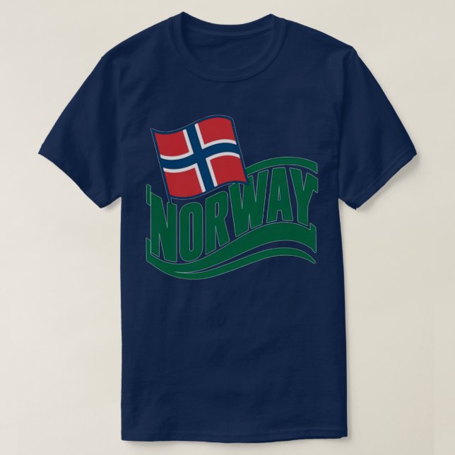 Camiseta Noruega Pavilion TShirt 1 (Frente do Design)