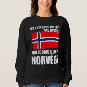 Camiseta Noruega Proverb Bandeira Norueguesa