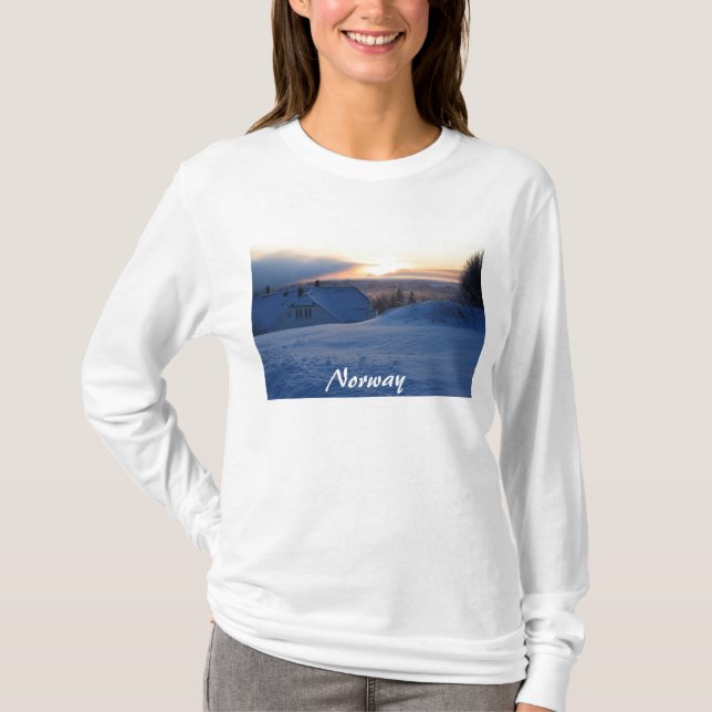 Camiseta Noruega/SolHolkebylia (Frente)