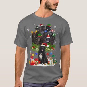 Camiseta Norueguês Elkhound Reindeer Cão de Natal S