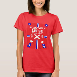 Camiseta Norueguês - Esquerda Flatpão Apron