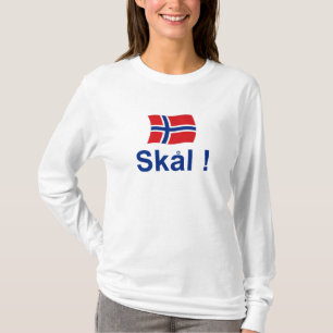 Camiseta Norueguês Skal! (Elogios)