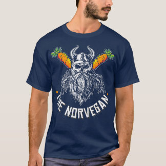 Camiseta Norvegan, Vegan Viking Carrot Vegetal Norsêmen