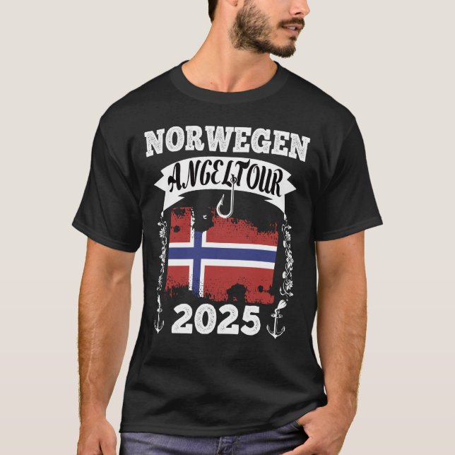 Camiseta  Norwegen Angeltour 2025 (Frente)