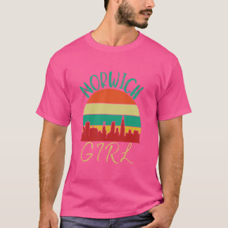 Camiseta Norwich Girl Love Norwich Souvenir