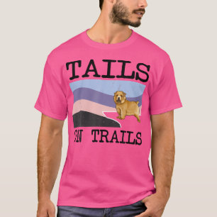 Camiseta Norwich Terrier Causa Em Trilhos Cachorros Engraça