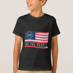 Camiseta Nós, a bandeira do Dia da Independência Pessoas 4