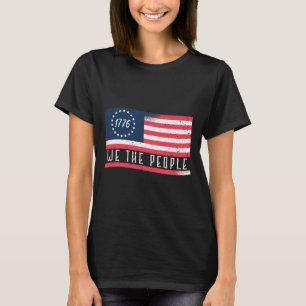 Camiseta Nós, a bandeira do Dia da Independência Pessoas 4