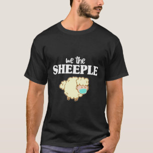 Camiseta Nós, A Orelha Engraçada Máscara Ovelha Dotada