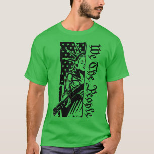 Camiseta Nós, a Pessoas Liberdade Lady Pro Gun segundo Emen