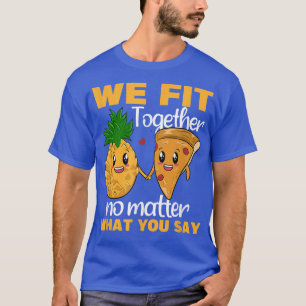 Camiseta Nós Ajustado Juntos Dia de os namorados Para O Cas