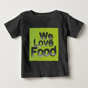 Camiseta Nós Amamos Comida: Detestamos Desperdício   Estéti