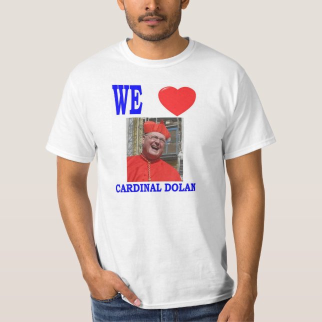 CAMISETA NÓS AMAMOS DOLAN CARDINAL (Frente)
