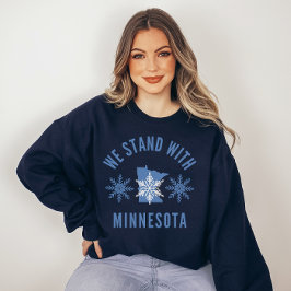 Camiseta Nós Apoiamos o Protesto Anti ICE em Minnesota