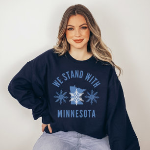 Camiseta Nós Apoiamos o Protesto Anti ICE em Minnesota