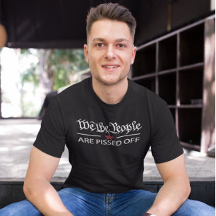 Camiseta Nós, As Pessoas, Estamos Irritados
