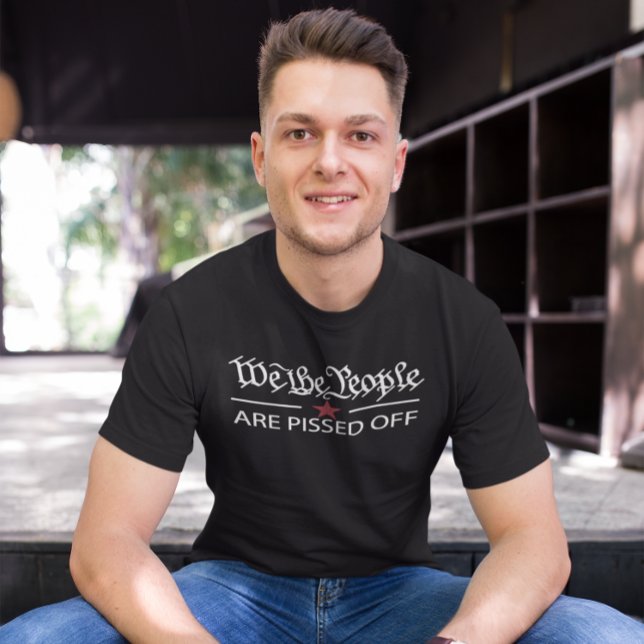 Camiseta Nós, As Pessoas, Estamos Irritados (Criador carregado)