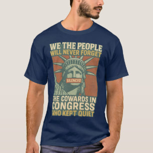 Camiseta Nós, as Pessoas, nunca nos esqueceremos