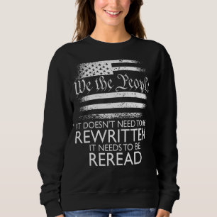 Camiseta Nós, As Pessoas Que Ele Precisa Ser Ler Cons Patri