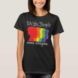 Camiseta Nós, as Pessoas, Significa "Orgulho de Gay LGBT" L