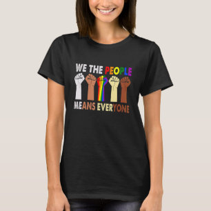 Camiseta Nós, As Pessoas, Significa Que Todos Voltam A Lgbt
