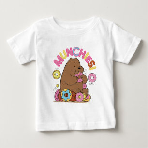Camiseta Nós Bare Bears - Grizz Rosquinha Munchies!