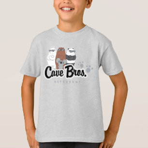Camiseta Nós Bare Bears - Irmãos Cavernas. Representar
