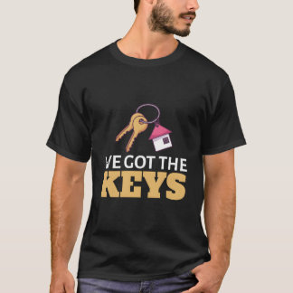 Camiseta Nós Conseguimos as Chaves Primeiro Proprietário de